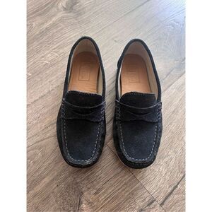 Zara Leather Loafers  suede blue size 30 / 12.5 US